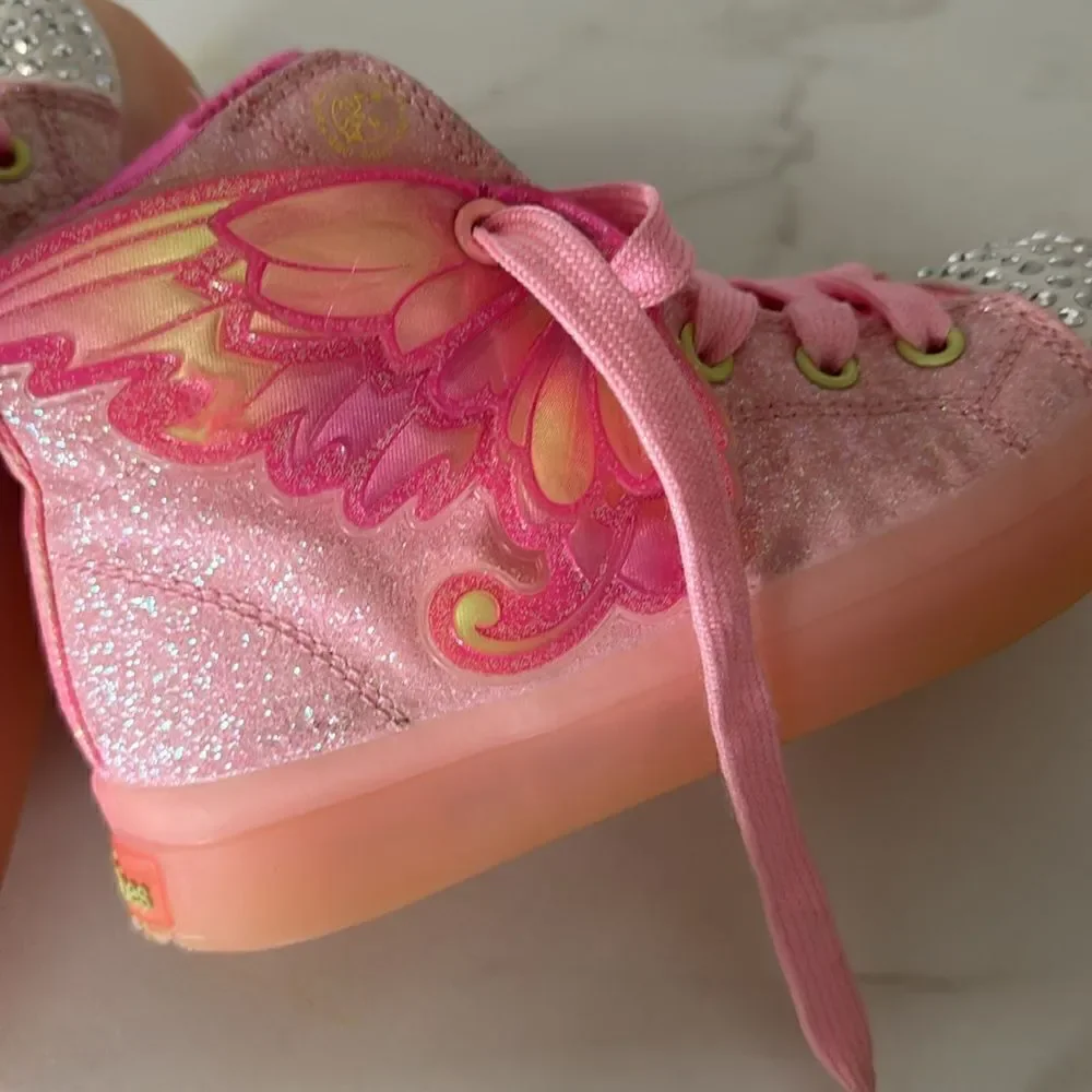 SKECHERS TWI-LIGHTS 2 TWINKLE WISHES EUC